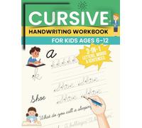 Cursive Handwriting Practice: Trace, write, and master cursive letters with engaging practice sheets for kids