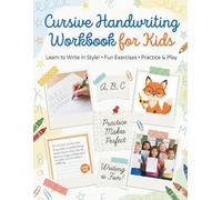 Cursive Handwriting Workbook for Kids