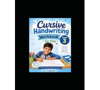 Cursive Handwriting Workbook for Kids Grade 3