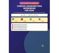 Cursive Handwriting Workbook for Kids: The Complete Step-by-Step Practice Book with Stroke Guides, Tricky Connections, Jokes & Riddles (Traditional American Cursive)