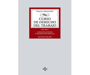 Curso de Derecho del Trabajo: Vol. 1: Concepto, fuentes y delimitación objetual