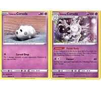 Cursola Galarian - 079/192 - Rebel Clash - Pokemon Evolution - Lotto di 2 carte rare
