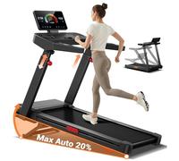 CURSOR Tapis Roulant Pieghevole con Inclinazione 20% Automatica, 14KM/H