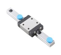 Cursore di Guida Lineare in Miniatura 1Pc Lwl7B Guida di Movimento Lineare in Metallo Piccoli Dispositivi di Scorrimento Lineari Larghezza 7mm + Blocco Scorrevole (70mm)