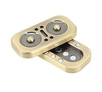 Cursore Magnetico del Fidget, cursore della Carta di Spinta del Poker del Metallo del Fidget, Giocattoli del Fidget dell'adulto dell'EDC ADHD Autism del Rilievo sensoriale (Oro)