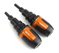 Cursore Per Benelli TNT300 TNT600 BN300 BN600 Protezione Dalla Caduta Del Motociclo Paratelaio Laterale Carena Guard Crash Pad Protector Slider Di Scarico(Orange)