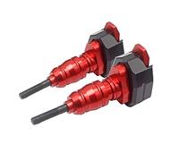 Cursore Per CB1100 CB1100EX CB1100RS 2013-2019 Moto Protezione Dalla Caduta Paratelaio Carenatura Guard Anti Crash Pad Protector(Rosso)