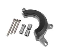 Cursore Per CB650R CB 650R 2019 2020 Coperchio Motore CNC Statore Custodia Protezione Corpo Crash Pad Guard Paratelaio Protezione Anticaduta(Chrome)