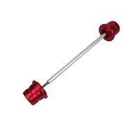 Cursore Per CB650R CBR650R 2019-2022 CB650F CBR650F 2014-2020 Moto CNC Ruota Anteriore Assale Forcella Cursori Cap Crash Protector(Rosso)