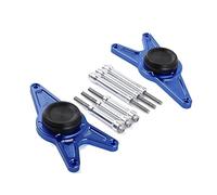 Cursore Per CBR250R CBR 250R 2011 2012 2013 2014 2015 Moto Motore Crash Pad Paratelaio Protezione Dalla Caduta Telaio Guardia Statore Copertura CNC Alluminio(Rosso)