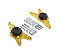 Cursore Per CBR250R CBR 250R 2011 2012 2013 2014 2015 Moto Motore Crash Pad Paratelaio Protezione Dalla Caduta Telaio Guardia Statore Copertura CNC Alluminio(Blu)