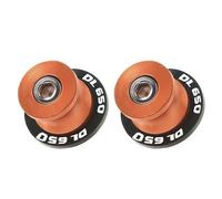 Cursore Per Forcellone In Lega CNC - Kit Di Cursori Per Asse Moto Con Protezione Anticollisione A Bobina Da 8 Mm Per GSX-250R/GSX250R/DL650/DL1000(12)