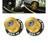 Cursore Per Forcellone In Lega CNC - Kit Di Cursori Per Asse Moto Con Protezione Anticollisione A Bobina Da 8 Mm Per GSX-250R/GSX250R/DL650/DL1000(41)