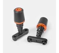 Cursore Per K-&T&-M Du&ke 125 200 250 390 Moto Paratelaio Crash Protezione Dalla Caduta Protezione Del Motore Crash Pad(Orange)