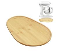 Cursore per mixer da cucina - Base per la preparazione del cibo in legno, compatibile con robot da cucina da 5-8 litri | Piattaforma per workstation liscia e durevole 38,7x27,5x1 cm Accessorio per str