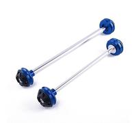 Cursore Per YZFR1 YZFR6 YZF R1 R6 2004-2016 Moto Anteriore Ruota Posteriore Forcella Assale Cap Assale Forcella Crash Sliders Ruota(Blu)