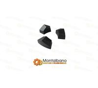 Cursore tassello variatore GIMEC orig. gommino parastrappo puleggia SET 3 pezzi