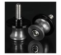 Cursori di Cavalletto Posteriore Moto in Alluminio PER HP2 Enduro 2008-2013 2012 2011 2010 2009 Accessori Per Moto In Alluminio CNC Da 8 Mm, Viti Per Supporto Forcellone E Slider(8MM Gray NO LOGO)