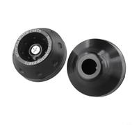Cursori per forcella per moto Alluminio Leggero Coppia Protezione(Black) | Alluminio , coppia completa, protegge per forcella, riduce costi riparazione, uso universale