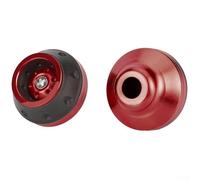 Cursori per telaio forcella per moto, proteggono il tuo scooter o ciclomotore dai danni (rosso)