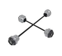 Cursori per telaio moto per YA & MAHA YZF R3 R25 2014-2023. Copertura dello statore del motore del motociclo Cursori del telaio di protezione del telaio della carenatura Pad