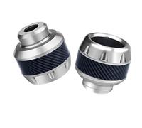 Cursori Per Telaio Protezione Universale Per Telaio Moto, Forcella Anteriore, Protezione Anti-caduta In Fibra Di Carbonio Per Moto, Scooter, Protezioni Per Moto, Protezione Anti-caduta(Silver)