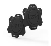 CURSORI PER TUTA IN PELLE 'ROK OVAL' - OVALE NERO (SET)