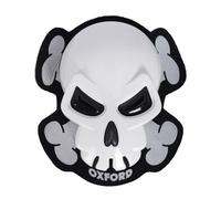 CURSORI PER TUTA IN PELLE 'SKULL' - SKULL WHITE (SET)