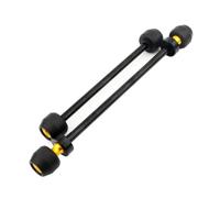 Cursori Telaio Compatibile Con Ducati Per Scrambler 1100 2018 2019 2020 Per Scrambler 400 800 Protezione Ruota Anteriore E Posteriore Perno Forcellone Slider(Yellow)