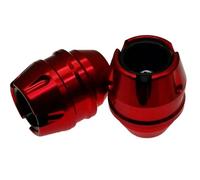 Cursori Telaio Compatibile Con Forza125 Per Forza300 Per Forza350 Per Forza750 Assale Anteriore Per Moto Forcella Slider Antiurto Protezione Ruota, Slider Telaio, Tamponi Antiurto(Red)