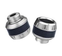 Cursori Telaio Compatibile Con Hyosung I Cursori Universali Per Telaio Forcella Anteriore Protezione Anticaduta Per Moto, Cursori Per Telaio Forcella Anteriore Ruota Moto(Silver)