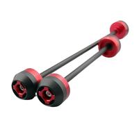 Cursori Telaio Compatibile Con Per Z1000 2007 2008 2009, Cursori Per Assale Anteriore E Posteriore Per Moto, Protezioni Antiurto Per Forcelle E Ruote, Accessori Per Moto.(Red)