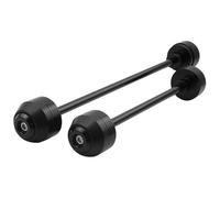 Cursori Telaio Compatibile Con S1000RR 2010 2011 2012 2013 2014 2015 Protezione Antiurto Per Asse Forcella Anteriore E Posteriore Per Forcellone Oscillante.(Black)