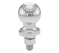 CURT 40097 Chrome ATV, UTV, palla di traino per trattore per prato, diametro 2 pollici, gambo 5/8 x 1-3/4 pollici