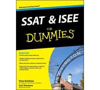 Curt Simmons Vince Kotchian SSAT and ISEE For Dummies (Tascabile)