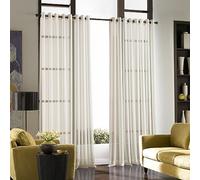Curtainworks Soho - Tenda a pannello in voile, leggera, con occhielli