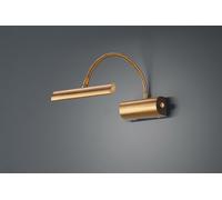 CURTIS APPLIQUE LED 4W 430 lm, 3.000 K FLESSIBILE CM18 MAX 35 OTTONE INVECCHIATO
