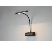 CURTIS APPLIQUE LED 4W 430lm, 3000K NERA FLESSIBILE CM18xH35 DIMMERABILE