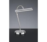 CURTIS LAMPADA DA TAVOLO LED 4W · 1x 430lm, 3000K ACCIAIO C/FLESSIBILE CM18xH35