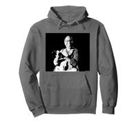 Curtis Mayfield Live Soul Liverpool 1984 di Virginia Turbett Felpa con Cappuccio