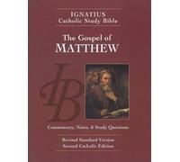 Curtis Mitch Scott W. Hahn Ignatius Catholic Study Bible: Matthew (Tascabile)