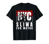 Curtis Sliwa per il sindaco di New York Divertente Pro Sliwa Cool Trendy Maglietta