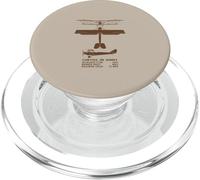 Curtiss JN Jenny Diagrammi biplano americani PopSockets PopGrip per MagSafe