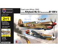 Curtiss Kittyhawk Mk.IA / Messerschmitt Bf 109F-4 - 1/72 - KOVOZAVODY PROSTEJOV