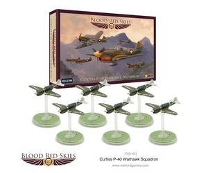 Curtiss P-40 Warhawk Squadron - Blood Red Skies - Warlord Games