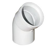 Curva 45 gradi Ferrari M/F D 80 mm per caldaie e scaldabagni 106957