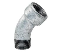 Curva 45 gradi per tubi in Ghisa Gebo Maschio/Femmina 1 1/2 40-8G