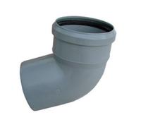 Curva 45° in PP Polipropilene Valsir PP3 a innesto D110mm VS0504053