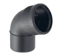Curva 67,5 gradi Geberit in PP a innesto D 160 mm 390.723.14.1