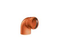 CURVA 87°30 ARANCIONE CON GUARNIZIONE